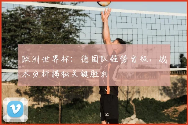 欧洲世界杯:德国队强势晋级,战术分析揭秘关键胜利